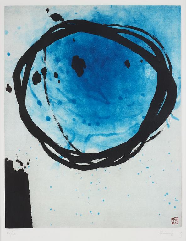 Minjung Kim, färgetsning. Signerad och numrerad 50/50.