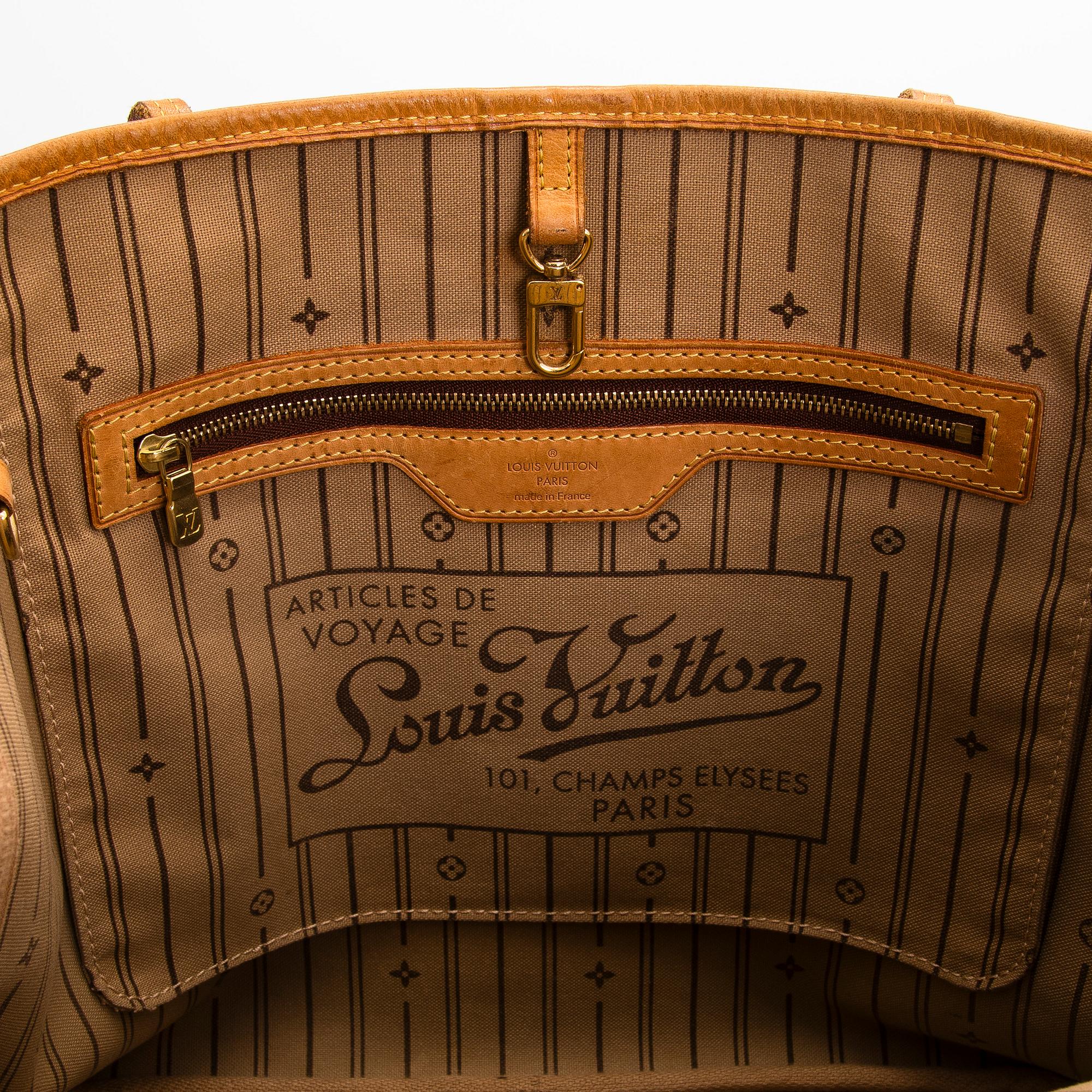 Louis Vuitton, "Neverfull MM", väska.
