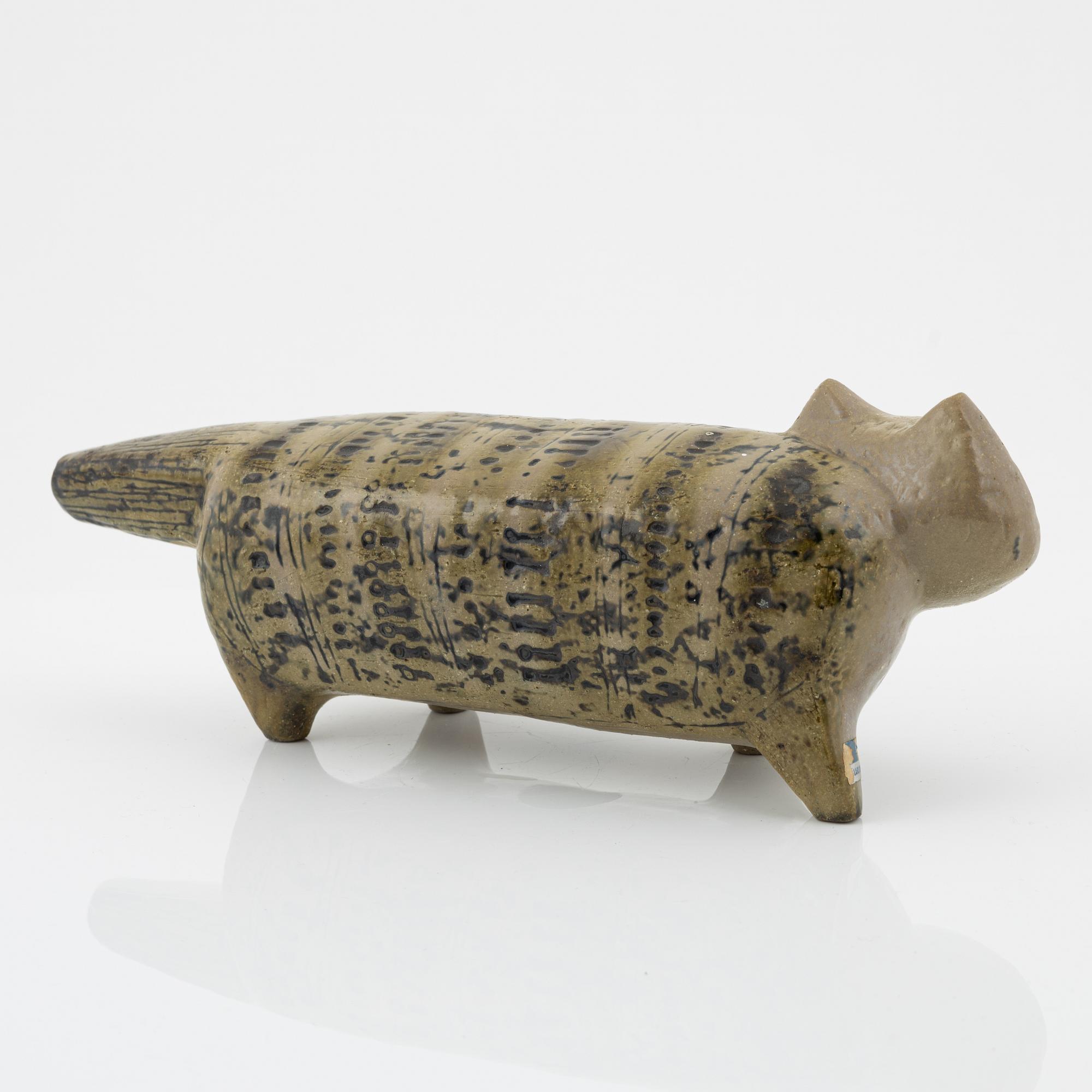 Lisa Larson, figurin, stengods, Gustavsberg.