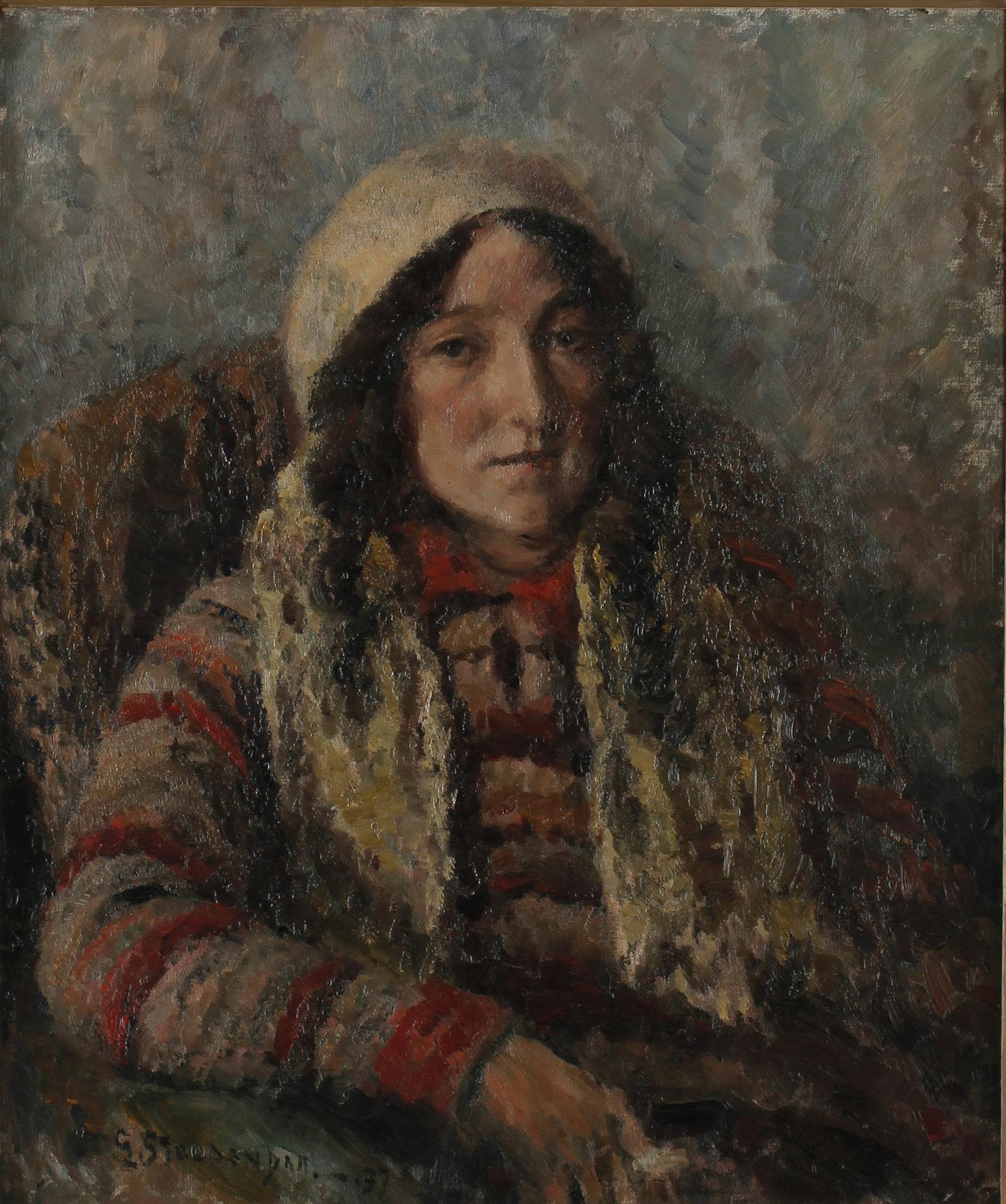 GEORG STOOPENDAAL, olja på duk, signerad och daterad -37.