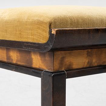 a Swedish Grace stool, 1930s.