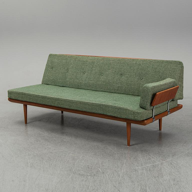 PETER HVIDT & ORLA MØLGAARD NIELSEN, hörnsoffa med hörnbord 3 delar, "Minerva", France & Son, Danmark, 1950/60-tal.