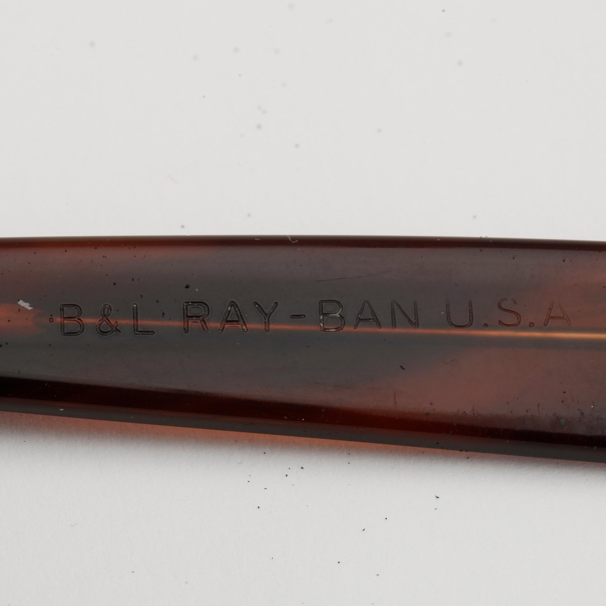 SOLGLASÖGON, "Wayfarer", Ray-Ban, 1980-tal.