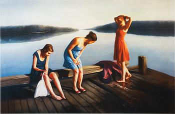 Karin Broos, "Efter badet 3".