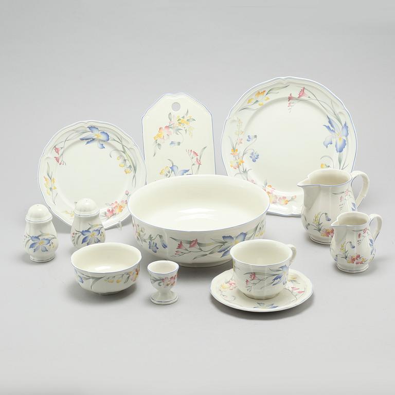 A porcelain tableware set of 74 pcs, "Riviera" by Villeroy & Boch, late 20th century.