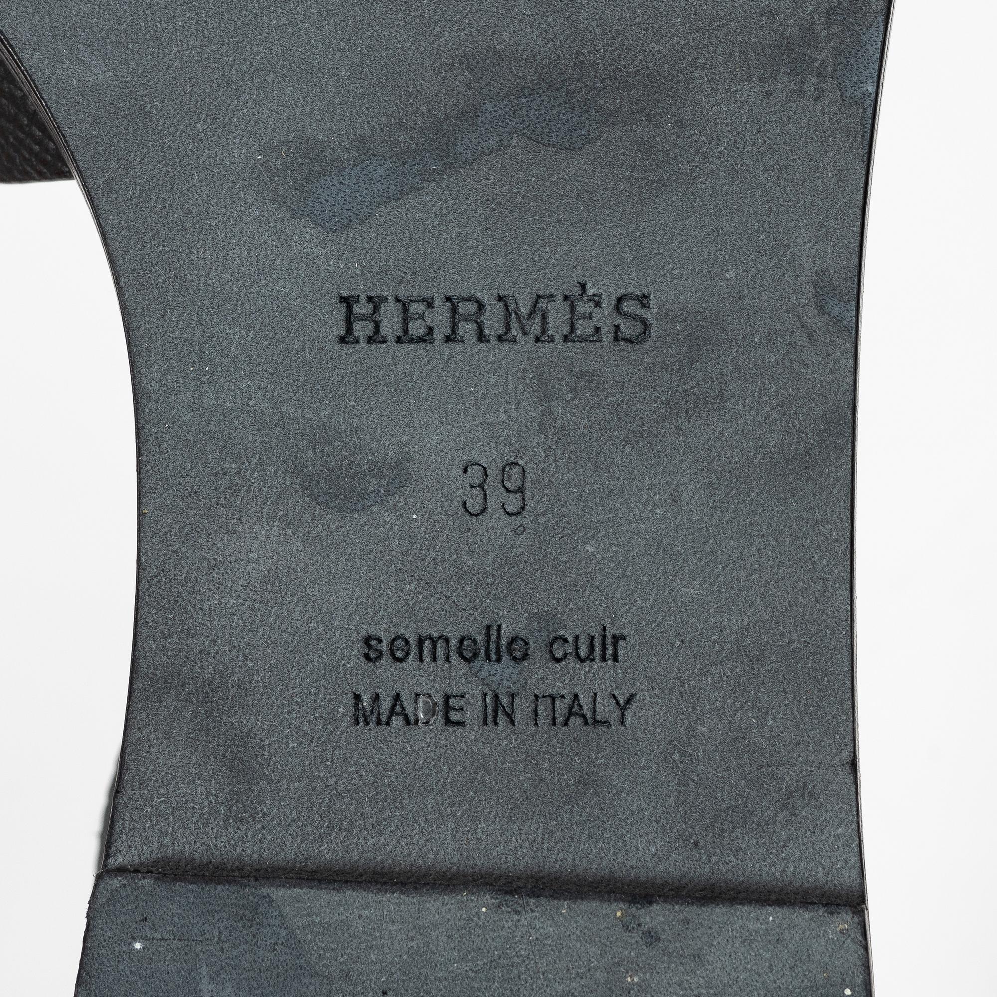 Hermès, sandaler, "Santorini", storlek 39.