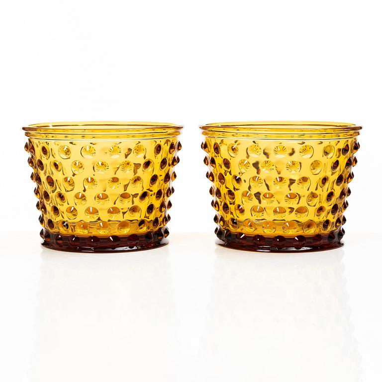 Josef Frank, ytterfoder, ett par, "Hortus", Reijmyre för Firma Svenskt Tenn.