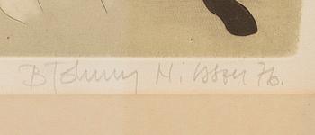 BERT JOHNNY NILSSON, 5 signed and numbered etchings.