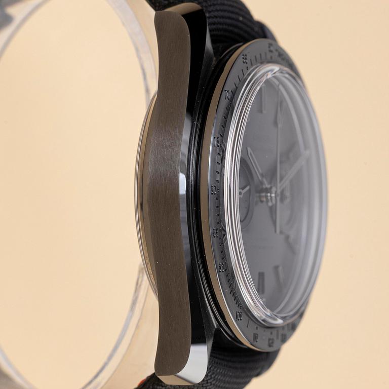 Omega, Speedmaster, Dark Side of the Moon, "Black Black", ca 2021.