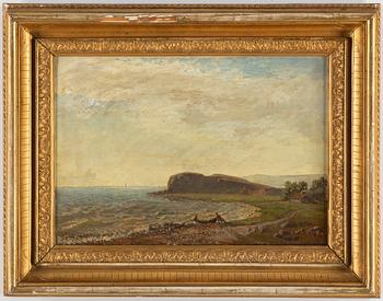 OLOF HERMELIN, oil on canvas, signed and dated 1869. - Bukowskis