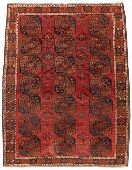 An Antique Ersari carpet, ca 292 x 203 - 226 cm.