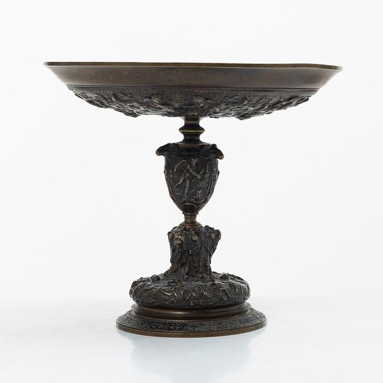 Tazza, bronze, circa 1900.