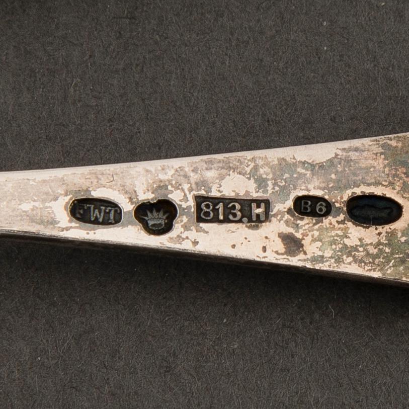 SAMESKEDAR, 3+1 st, silver, Frans Vilhelm Tiura, Kemi 1929.