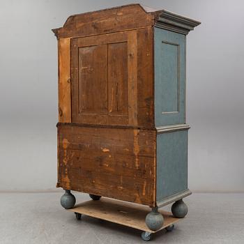 An 18th century Baroque cupboard.