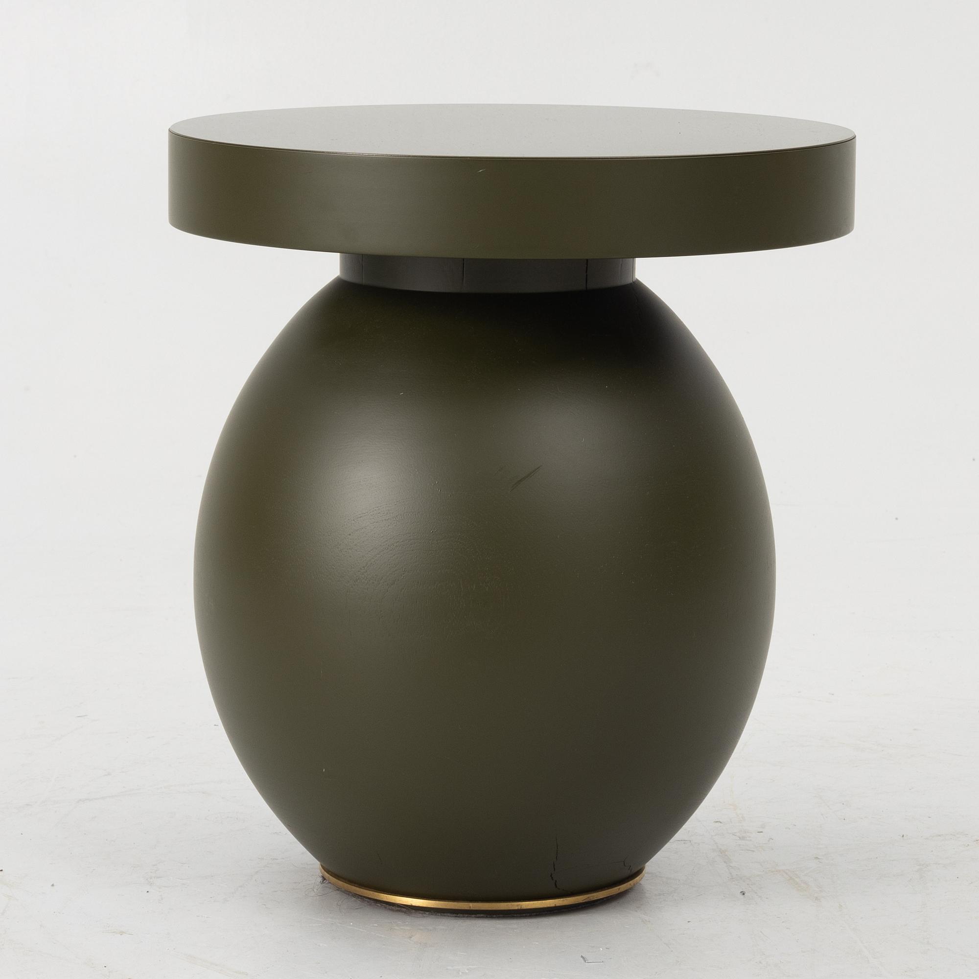 Eva-Lotta Axelsson, a 'Notkate' side table by Nude Atelier.