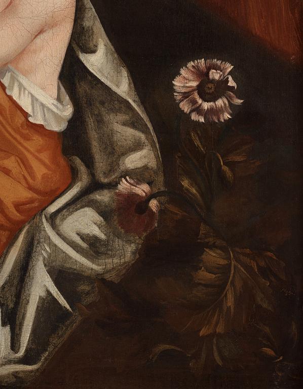 Peter Lely, follower of, Boy with Parrot.