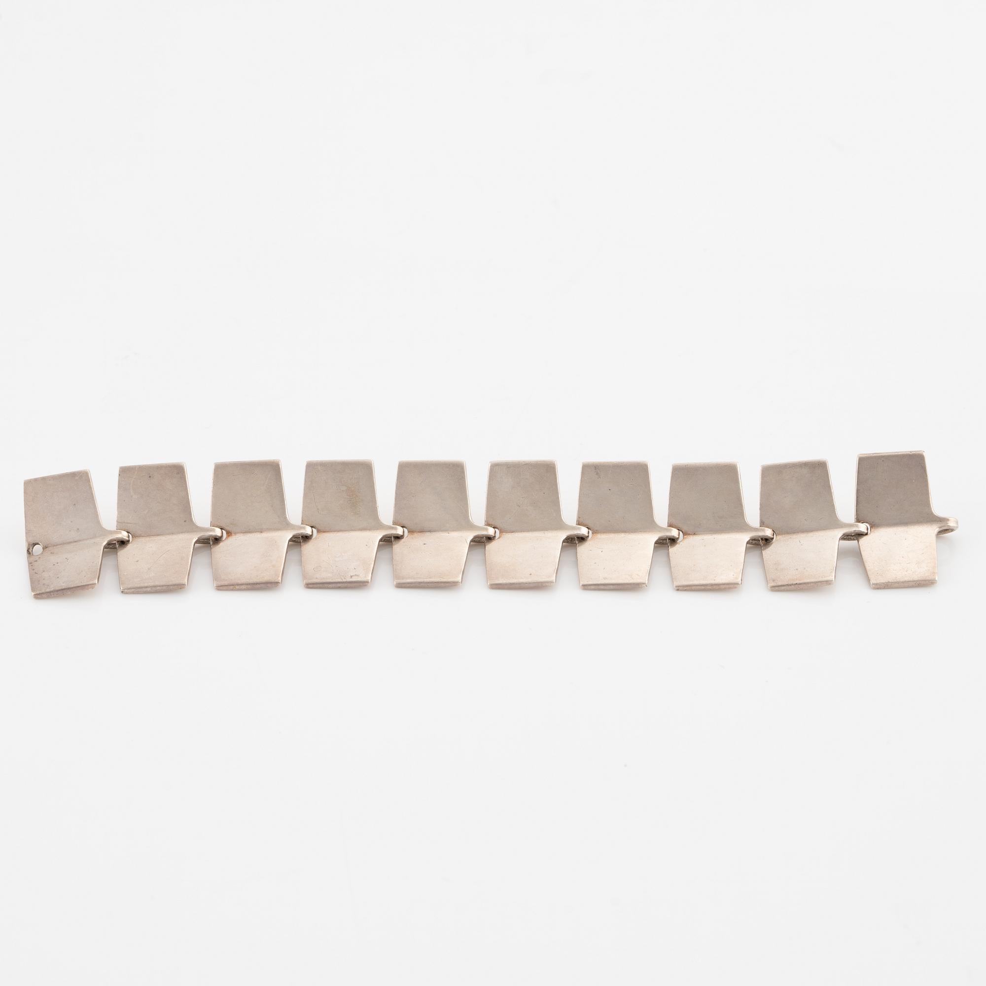 Hans Hansen, bracelet, sterling silver, Denmark.