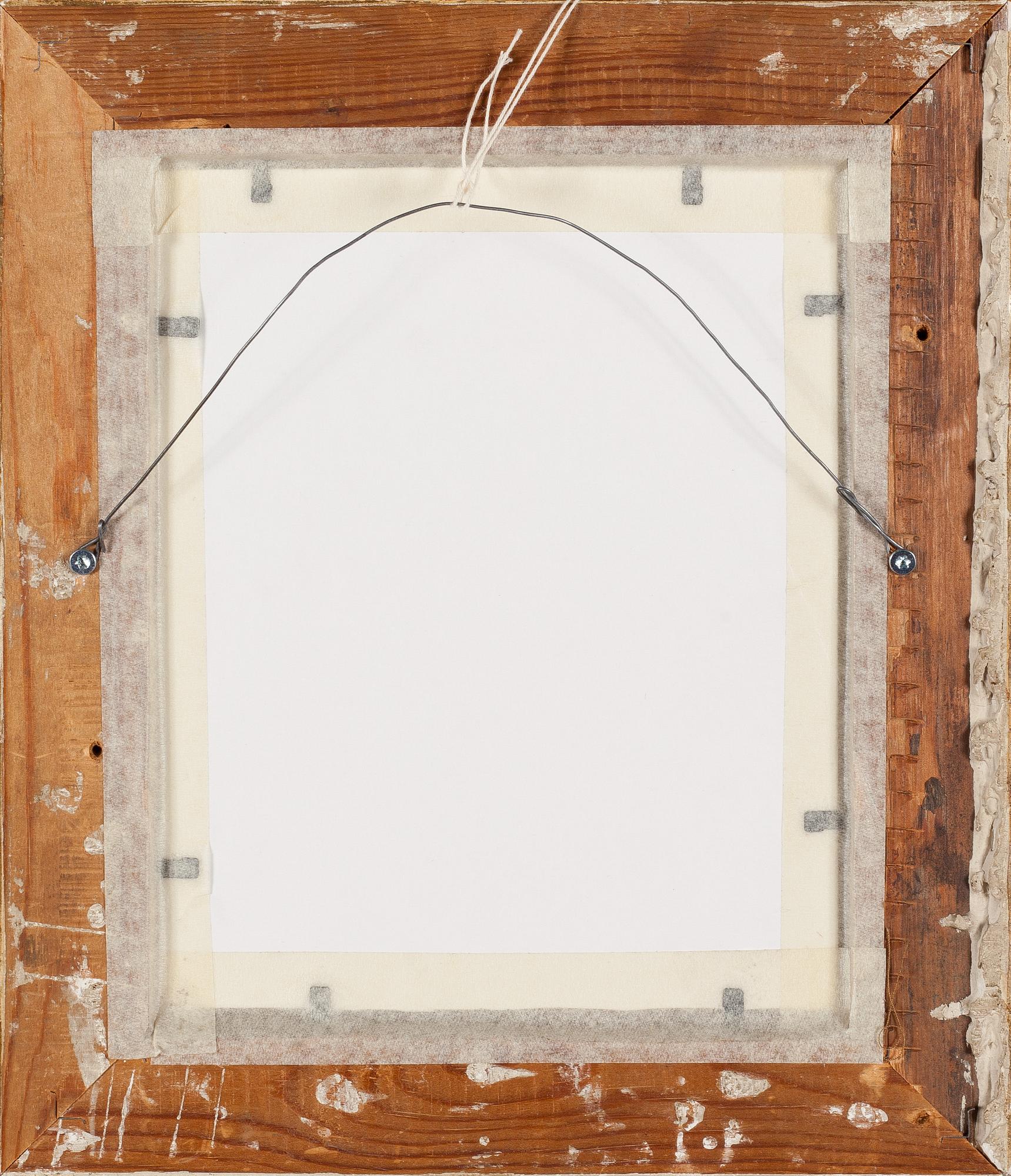 Unto Koistinen, mixed media, signed and dated -69.