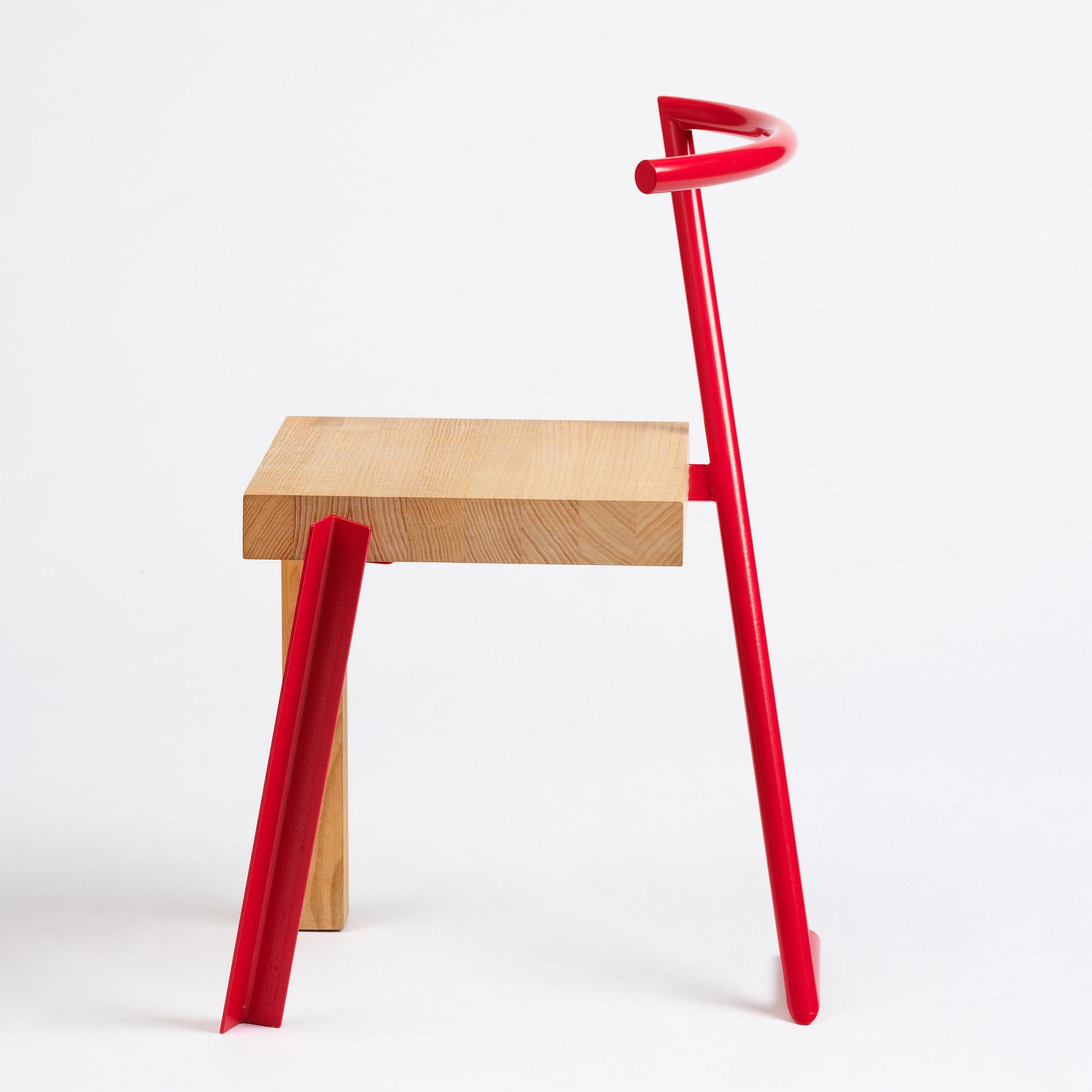 Sigurdur Gustafsson, a “Tango” chair, ed. 35/99, Källemo, Värnamo, post 1998.