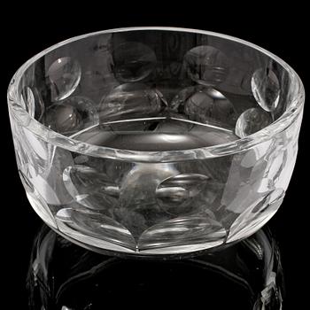 SKÅL, glas, Ingeborg Lundin, Orrefors, 1900-talets andra hälft.