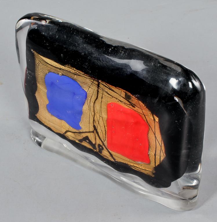 JAMES COIGNARD, skulptur, glas, signerad och numrerad 13/30.