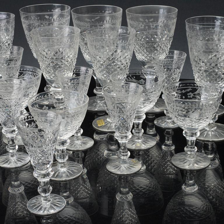 ELIS BERGH, GLASS 46 PCS "ELIVRA MADIGAN" KOSTA.