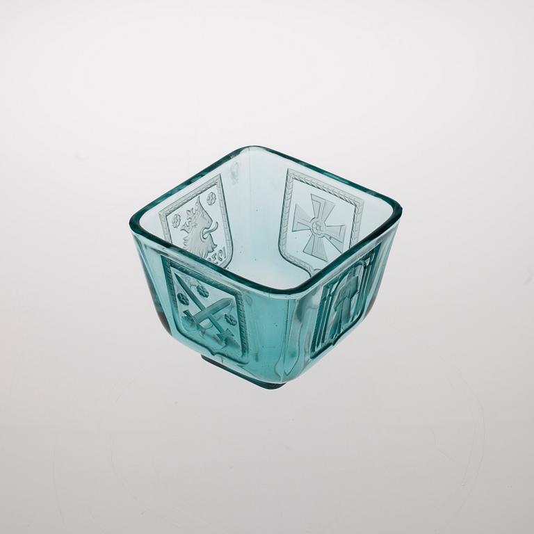 MALJA, lasia "Mottimalja" 1939-1940, Riihimäen Lasi Oy.