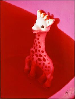 RICHARD RYAN, "Pink toy", signerat fotografi, Notes nr 0082, ur serien "Notes by Ryan". 2011.