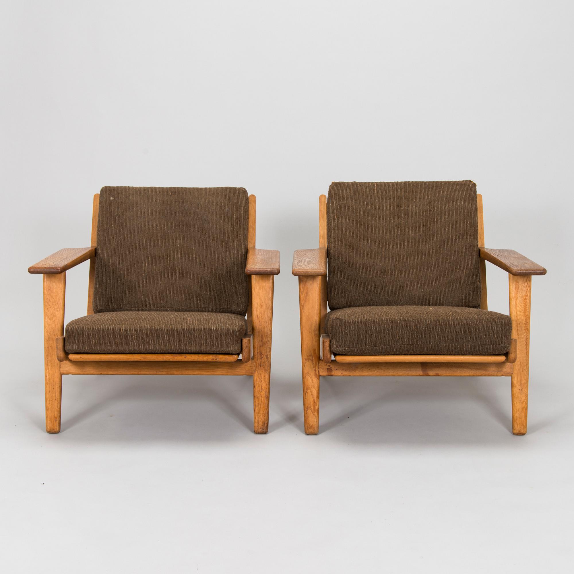 Hans J. Wegner, nojatuolipari ja rahi, "GE 290", Getama, Gedsted, Danmark.