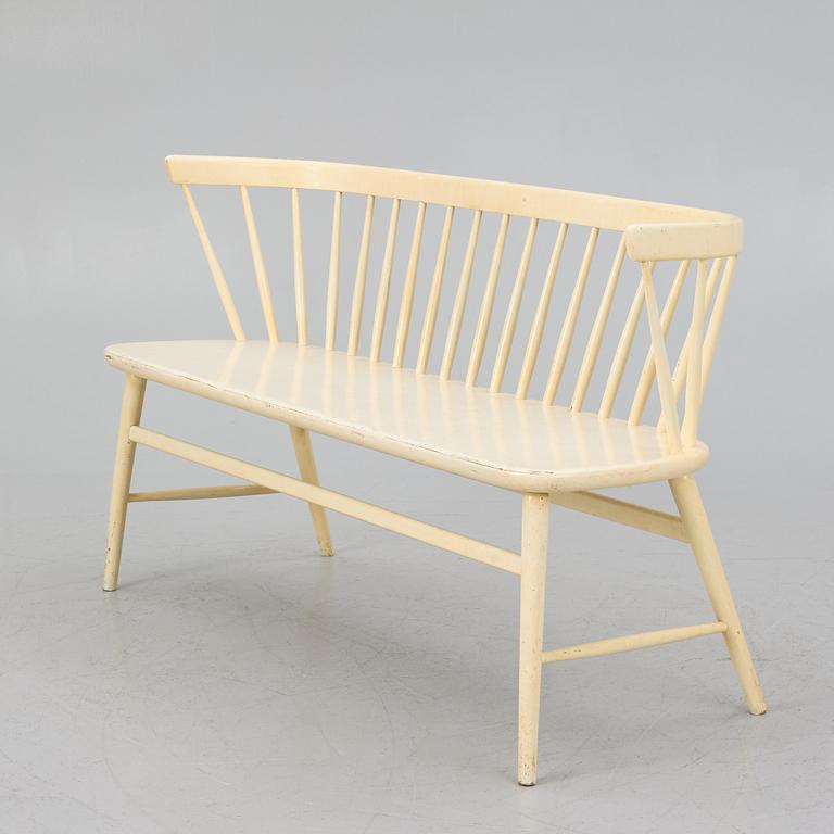 Ebbe Wigell, sofa, "Florida", Bröderna Wigells Stolfabrik, 1950s.