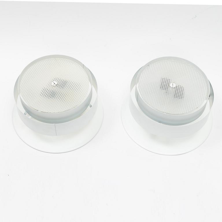 A pair of ceiling lamps by Hans-Agne Jakobsson, Ateljé Lyktan, end of the 20th Century.