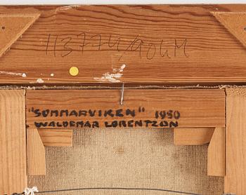 Waldemar Lorentzon, "Sommarviken".