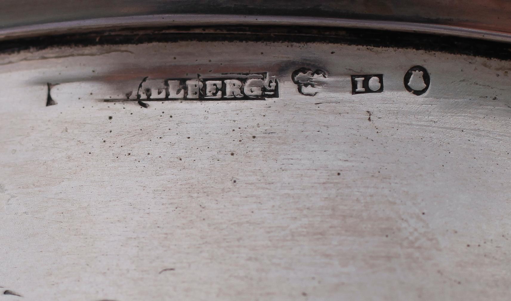 POKAL, silver, C.G Hallberg, 1887.