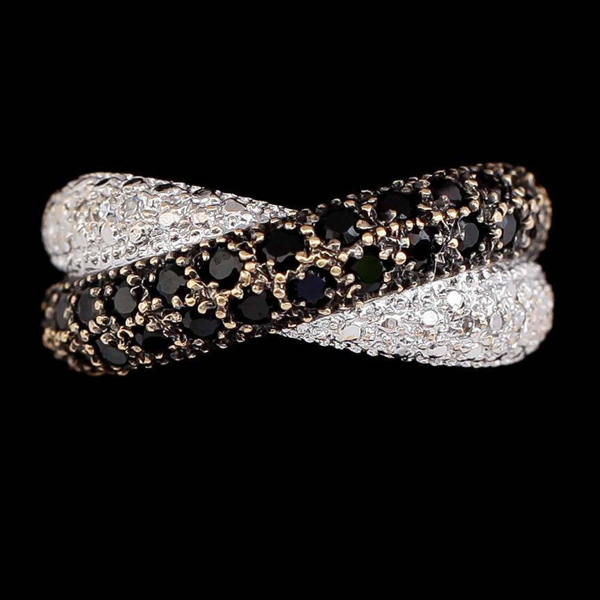 RING, 18 k guld, briljantslipade diamanter. Vikt ca 4,4 g.
