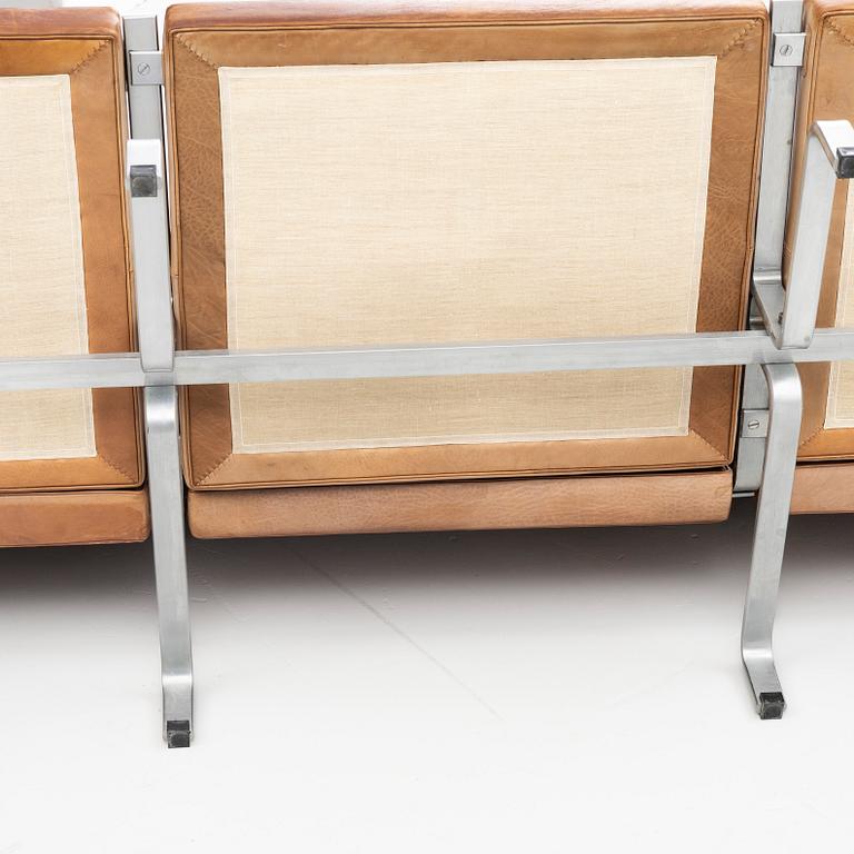 Poul Kjaerholm, soffa, "PK-31", sannolikt E. Kold Christensen, Danmark, 1900-talets andra hälft.