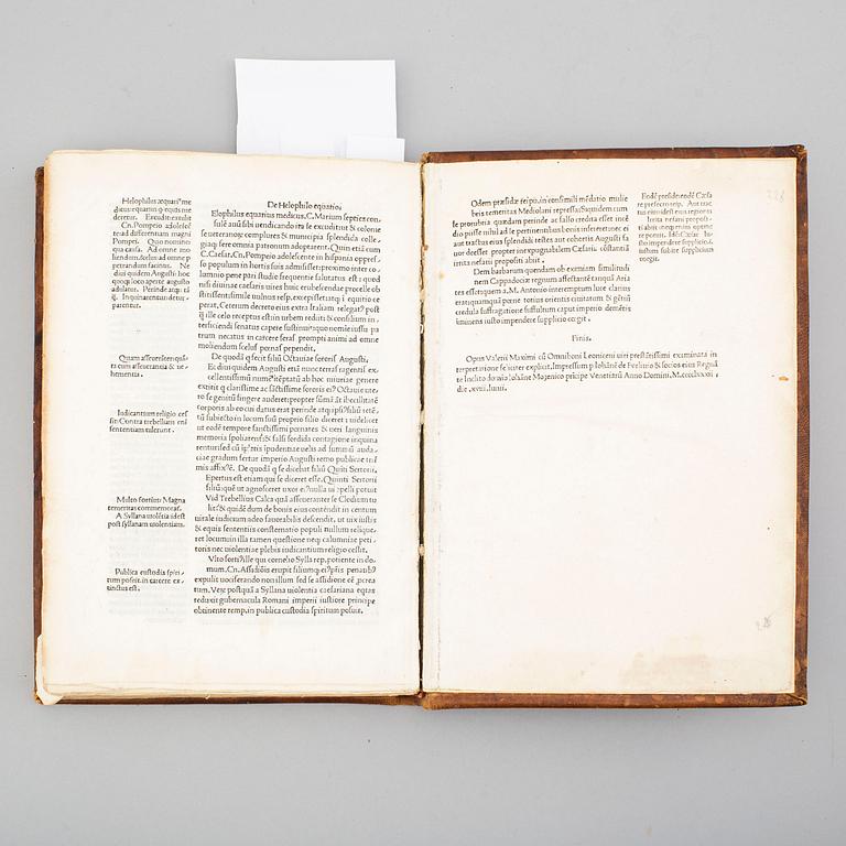 BOK, Incunable, Venice 1482.