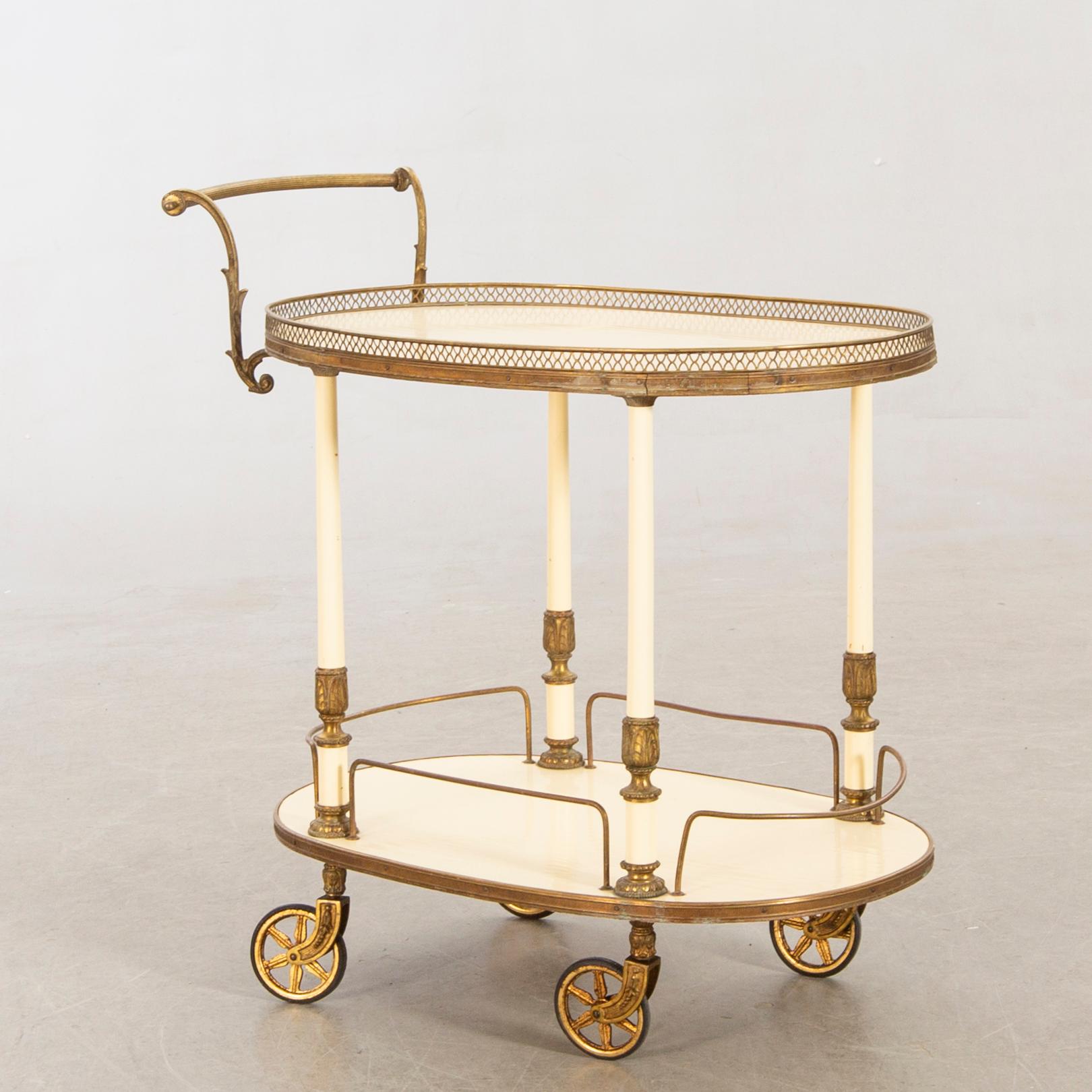 Serving trolley, 1900s.