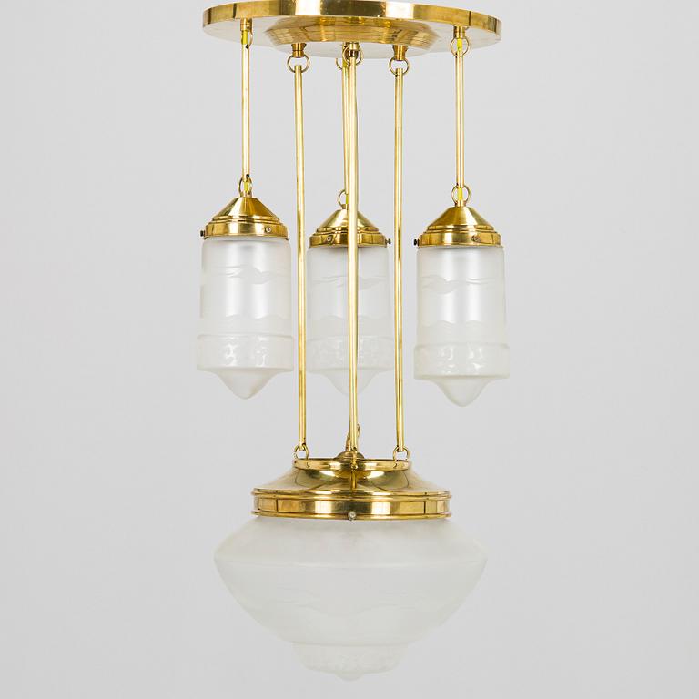 Taklampa, tidigt 1900-tal.