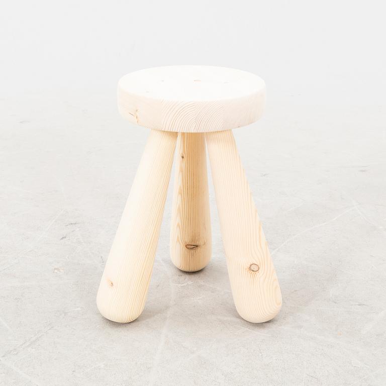 A pine stool around 2000.