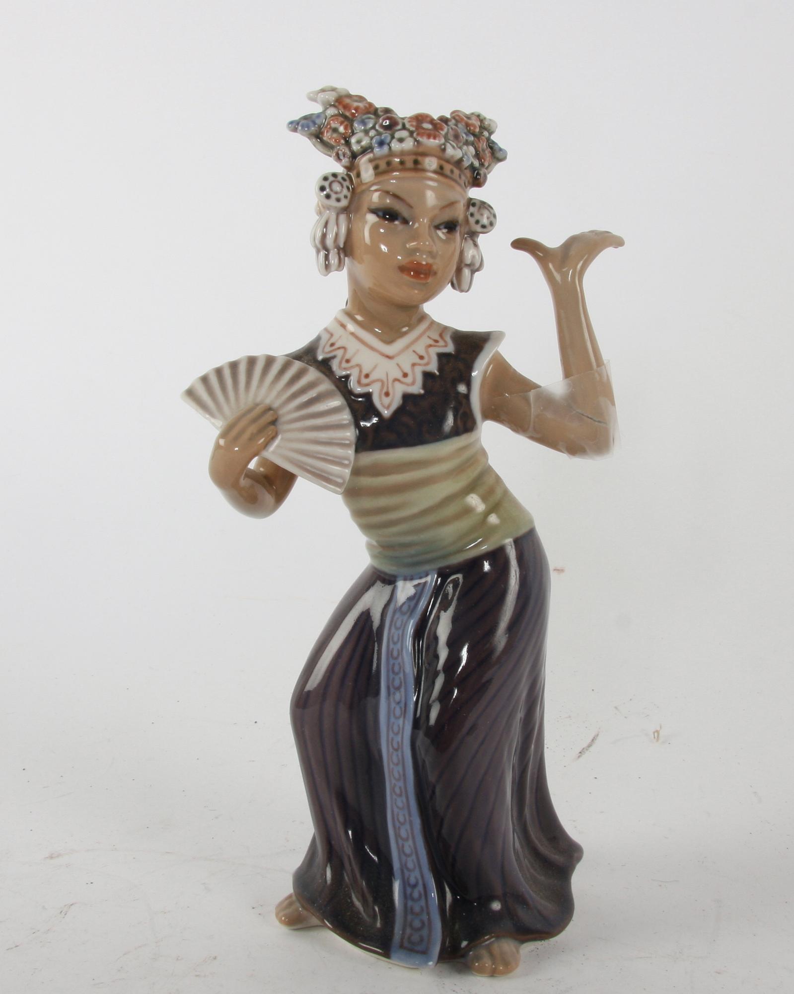 FIGURIN, porslin, Dahl-Jensen.