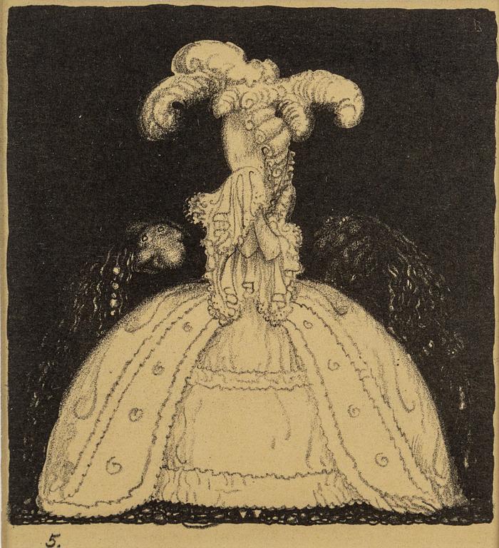 JOHN BAUER, lithograph, signed in plate.