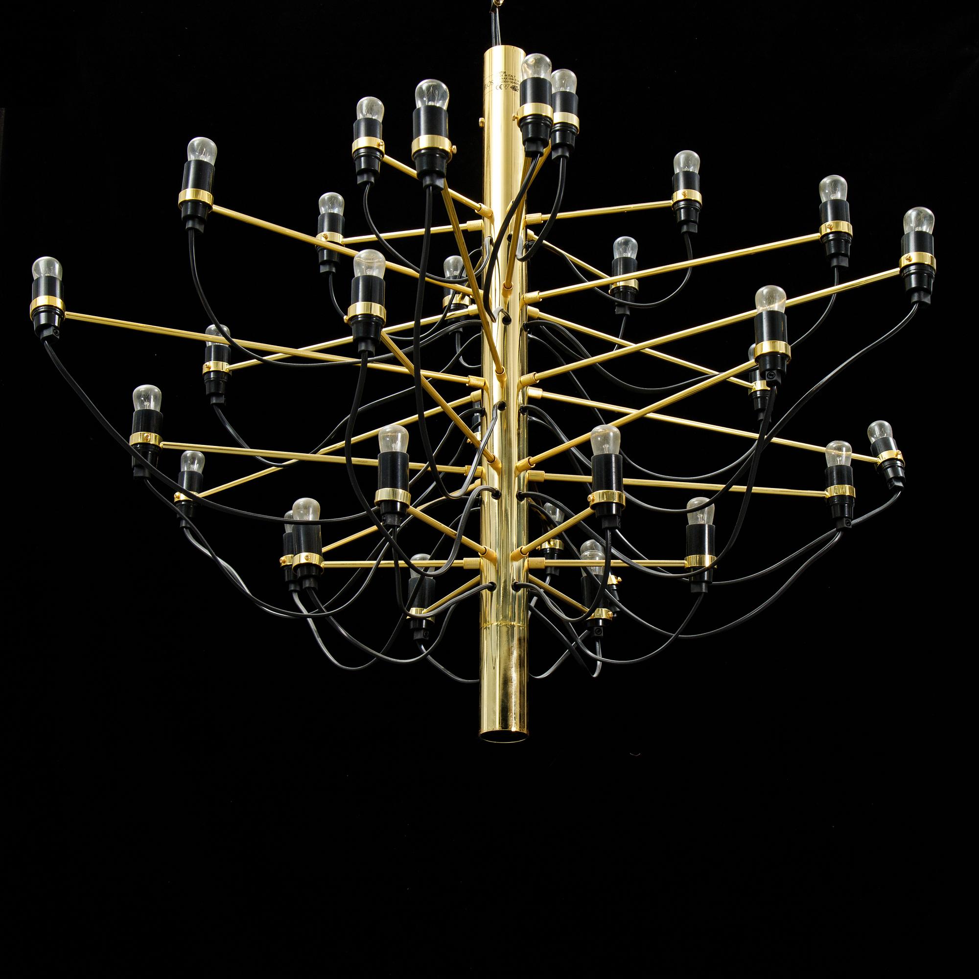 A model 2097/30 ceiling lamp by Gino Sarfatti for Flos.