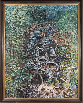 Erkki Luhtala, öljy kankaalle, signeerattu ja päivätty 1972.