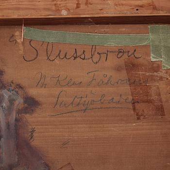 Nils Kreuger, "Le pont de l'Ecluse".