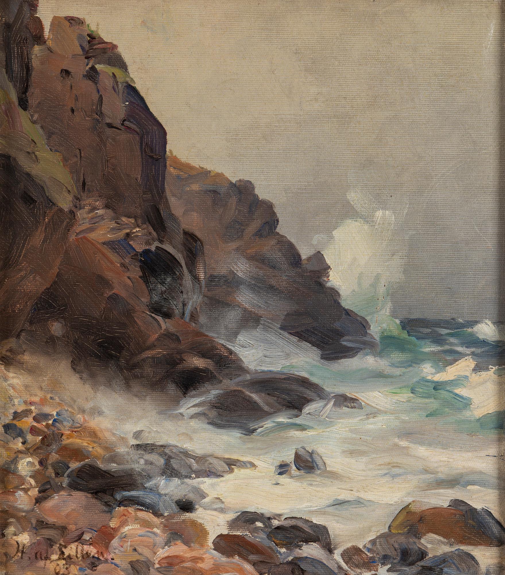 HERMAN AF SILLÉN, oil on canvas, signed och dated (19)03.