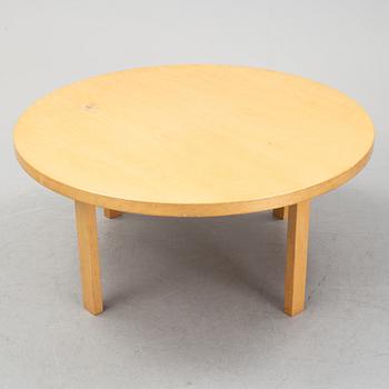 Alvar Aalto, a birch coffee table, Artek.