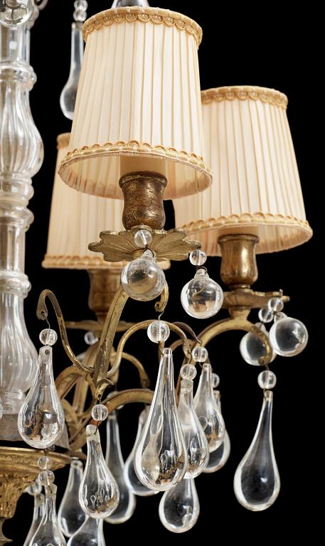 LJUSKRONA, sekelskiftet 1800/1900. Höjd ca 58 cm.