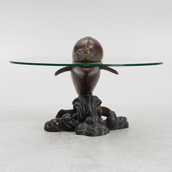 Coffee table, late 20th century, signed P.N.