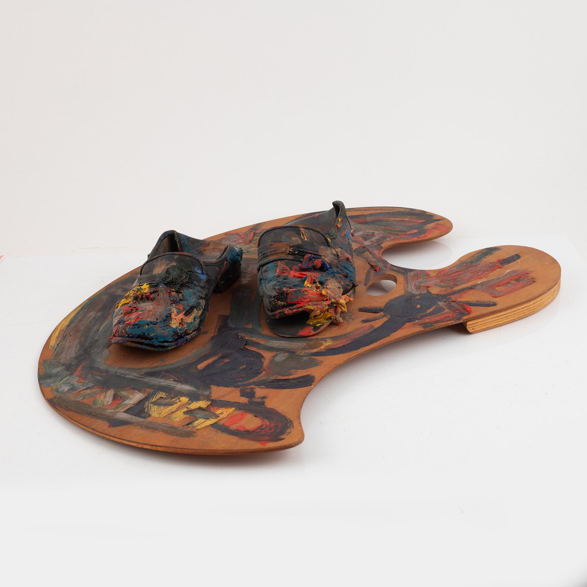Erland Cullberg, Shoes on Palette. - Bukowskis