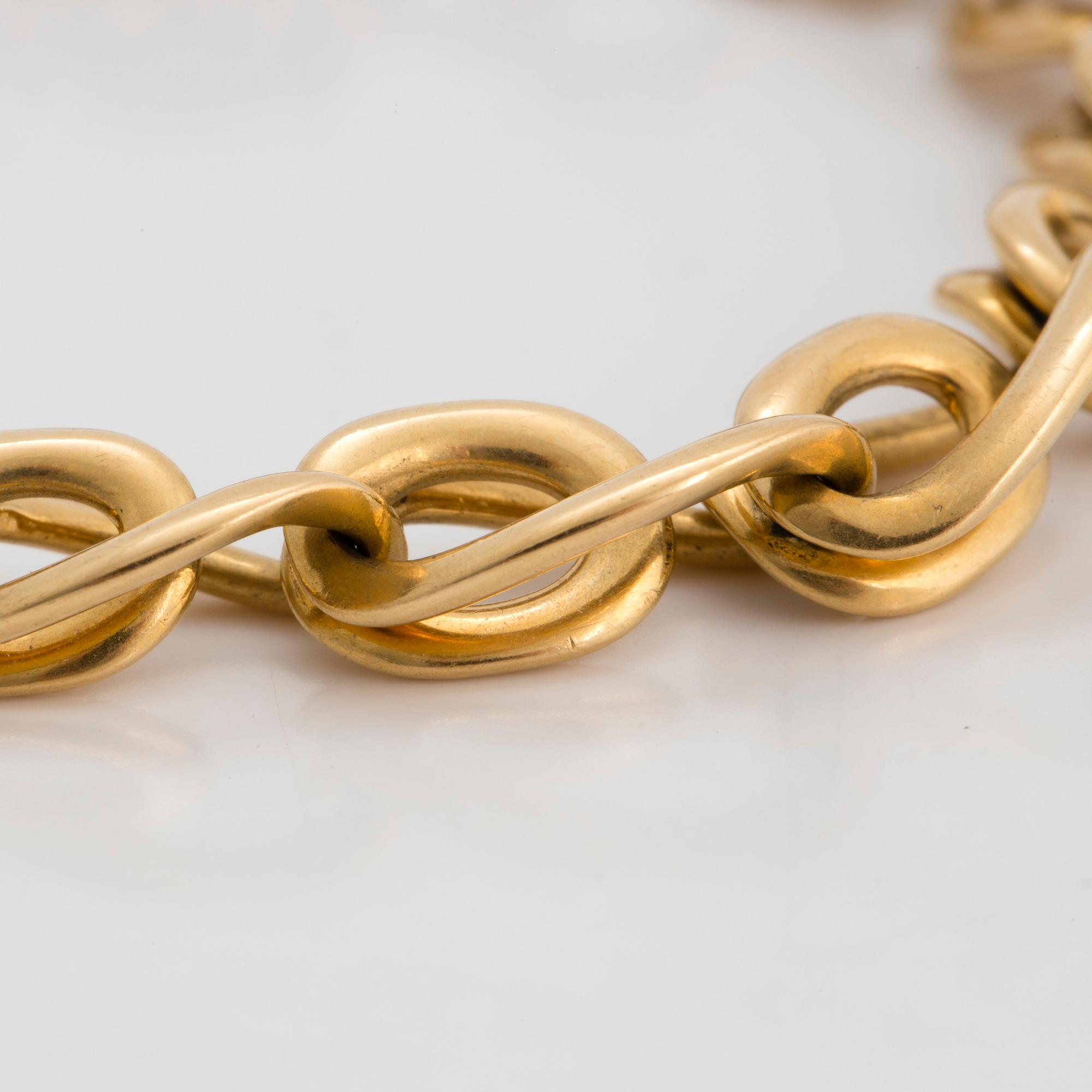 BRACELET, 18K gold.